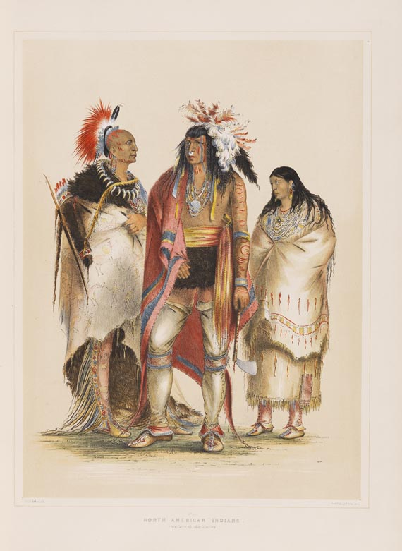 George Catlin - North American Indian Portfolio. 1844. - 