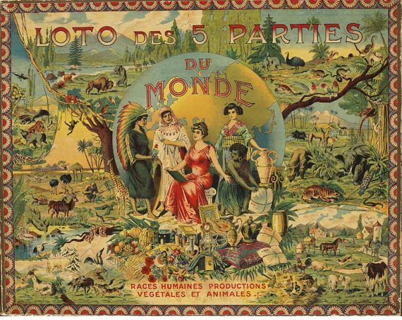   - Loto des 5 parties du monde.