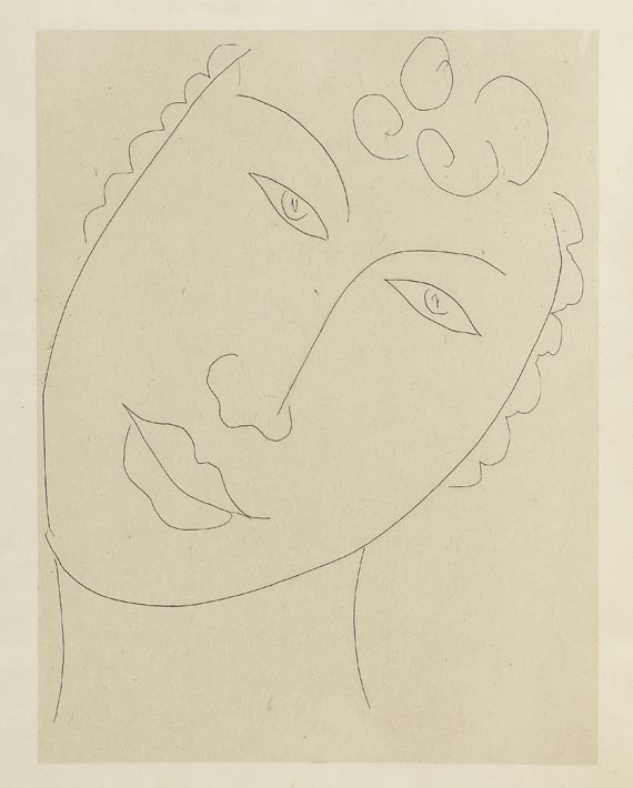Henri Matisse - Les fleurs du mal. 1947.