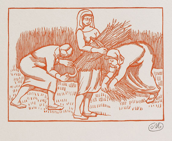 Aristide Maillol - Suite des bois originaux. Um 1950. 2 Bde. in 1.