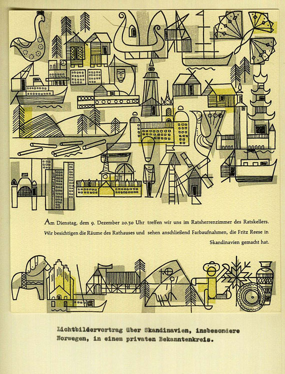 Werkkunstschule Münster und Norwegen - Die Werkkunstschule Münster und Norwegen. 1957-65.