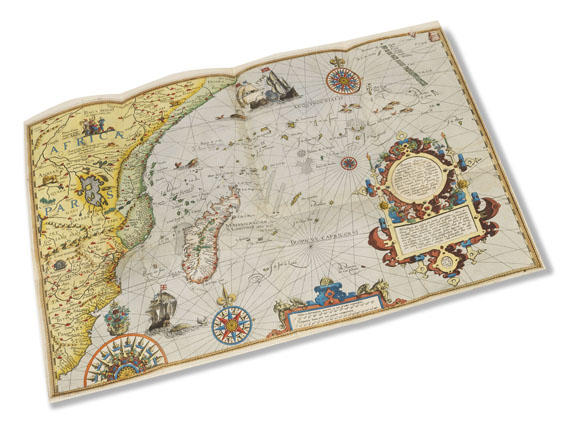 Jan Huygen van Linschoten - Itinerario, Voyage ofte Shipvaert. 1595-96. - 