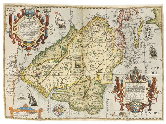 Jan Huygen van Linschoten - Itinerario, Voyage ofte Shipvaert. 1595-96. - 