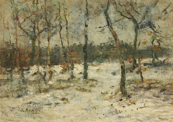 Rudolf Höckner - Winterlandschaft