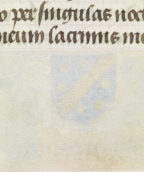  Manuskript - Stundenbuch auf Pergament. Flandern um 1500. - 