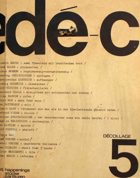   - Décollage 5. 1966.