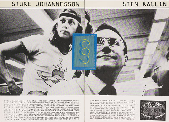 Sture Johannesson - Computed art, beraeknad Konst, 1974