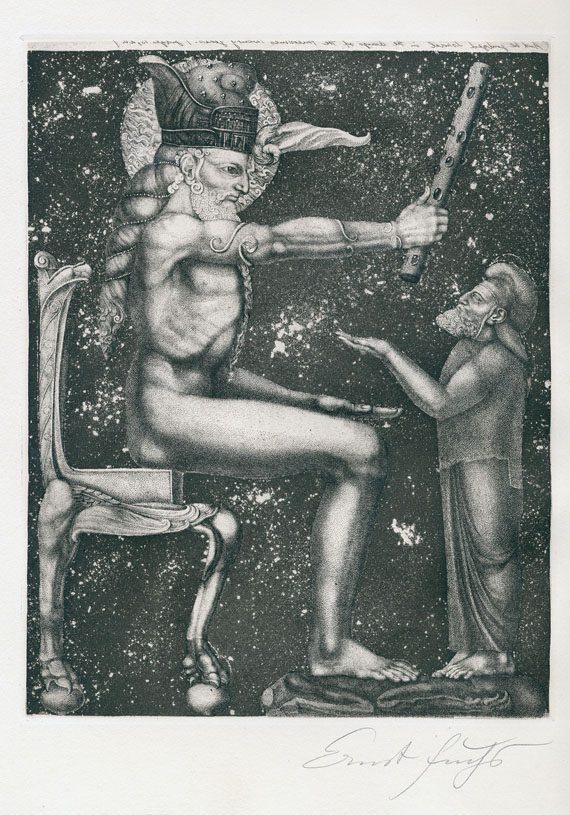 Ernst Fuchs - Samson. 1967