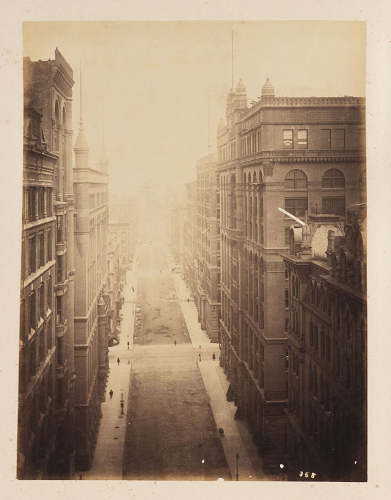  Reisefotografie - Album Amerika. Mit 81 Orig.-Fotografien. 1891. - 