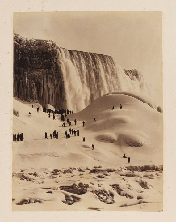  Reisefotografie - Album Amerika. Mit 81 Orig.-Fotografien. 1891. - 