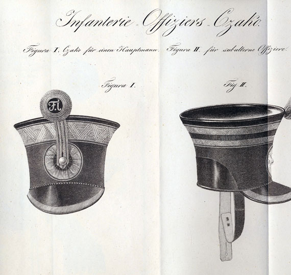  Militaria - Adjustirungs-Vorschrift. 1827.