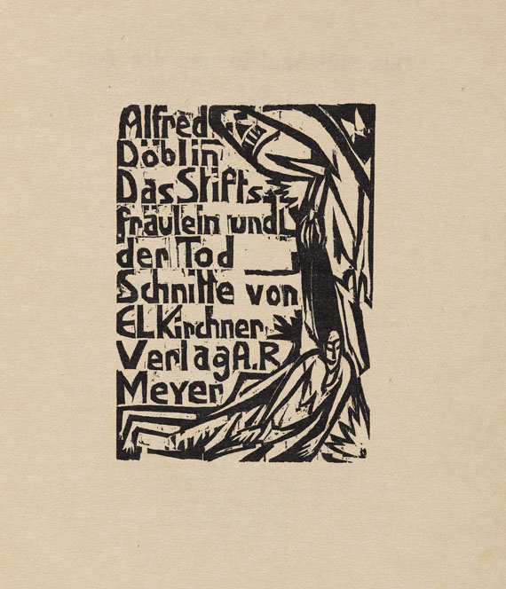 Ernst Ludwig Kirchner - Döblin, A. Stiftsfräulein. 1913.