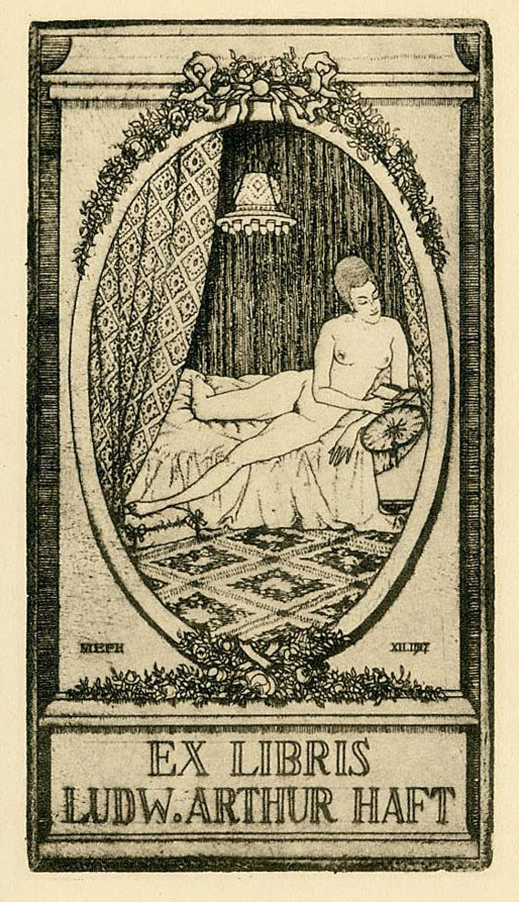   - Braungart, Exlibris. 1919. 1 Beigabe.