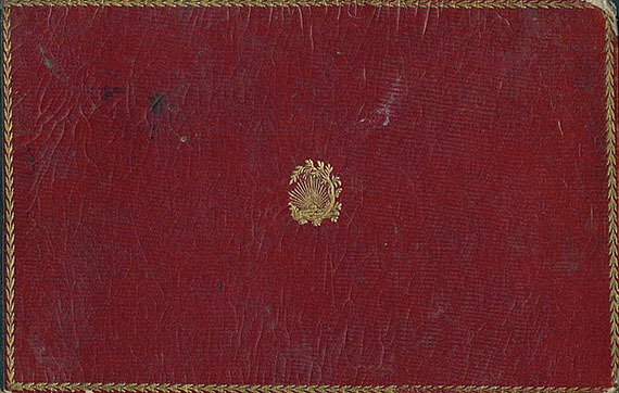  Album amicorum - 2 Stammbücher, Dresden, Sachsen. 1816