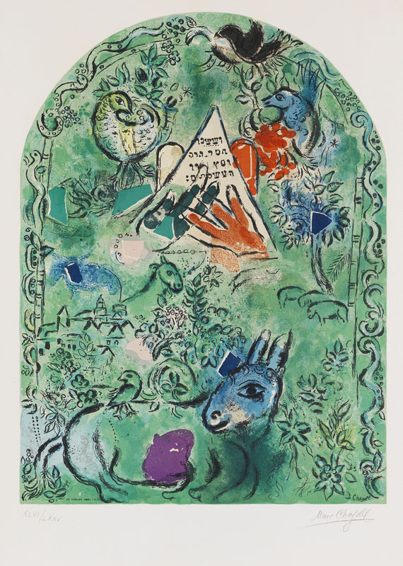 Marc Chagall - Zwölf Muster für die Fenster von Jerusalem - 