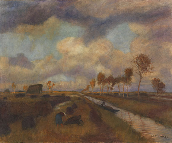 Otto Modersohn - Moorlandschaft