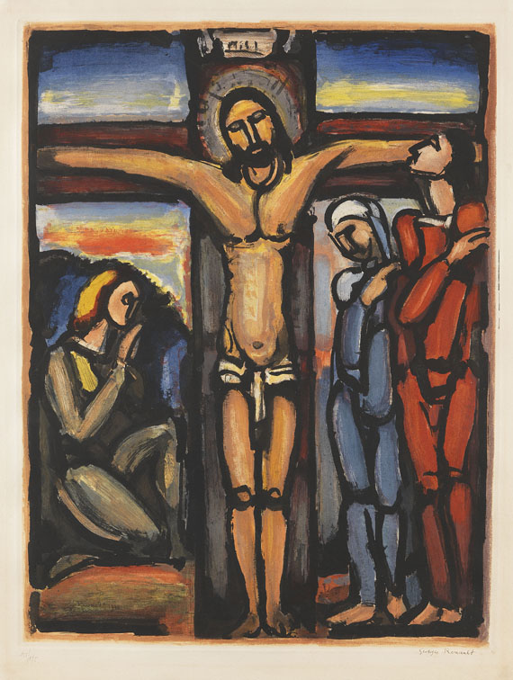 Georges Rouault - Christ en croix