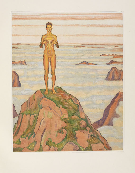 Ferdinand Hodler - F. Hodler. Ausgabe C in 5 Bde. 1919 (Textbd.) ff.