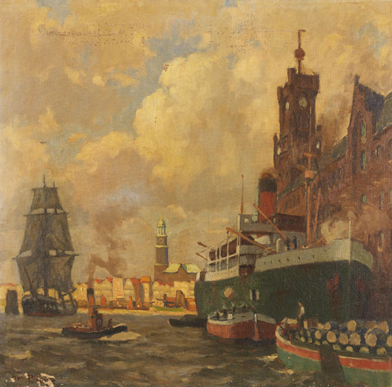 Otto Pieper - Hamburger Hafen