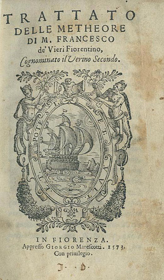 Francesco Vieri - Trattato delle metheore. 1573.