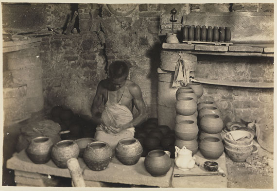  Reisefotografie - Reisefotos China und Glaspositive. Um 1900. - 
