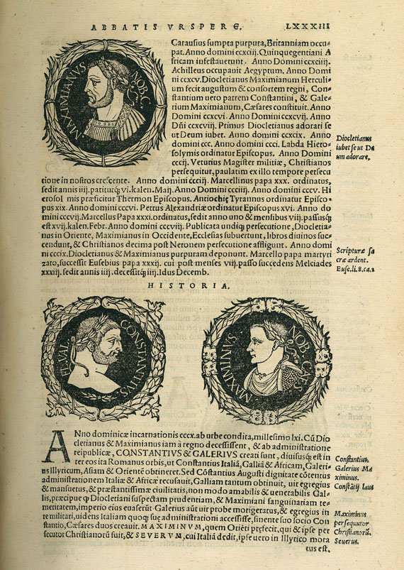 Burchardus Urspergensis - Chronicum Abbatis Urspergensis. 1540