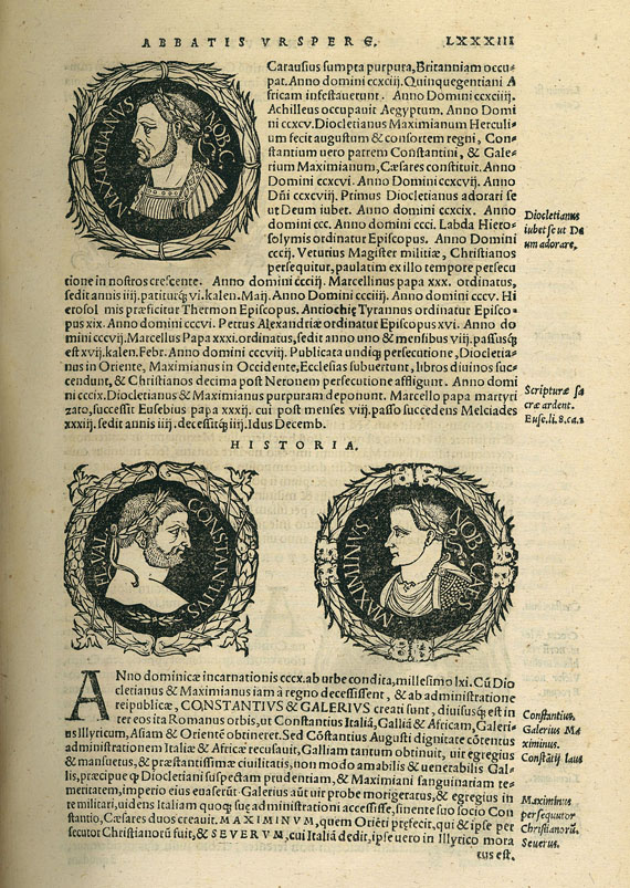  Burchardus Urspergensis - Chronicum Abbatis Urspergensis. 1540