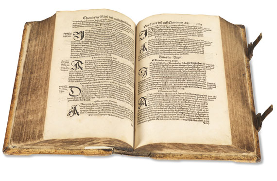 Sebastian Franck - Chronica, Zeytbuch und geschycht bibel. 1531 - 
