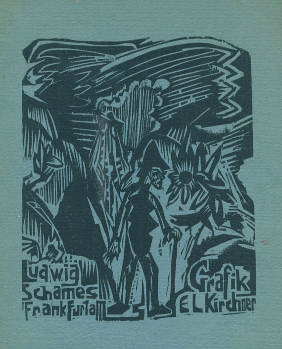 Ernst Ludwig Kirchner - Austellung von graphischen Arbeiten. 1920