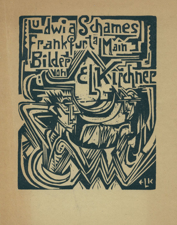 Ernst Ludwig Kirchner - Austellung von Gemälden. 1919