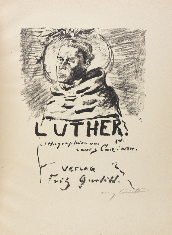 Lovis Corinth - Martin Luther. 1920-21.