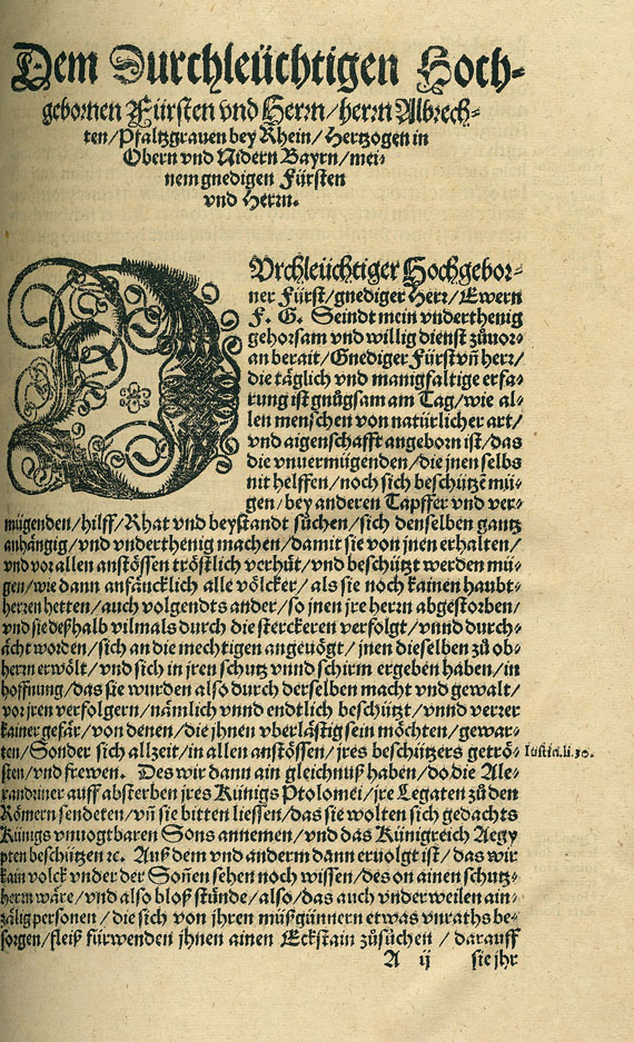 Bartholomaeus Cepolla - Dienstbarkhaiten. 1560.