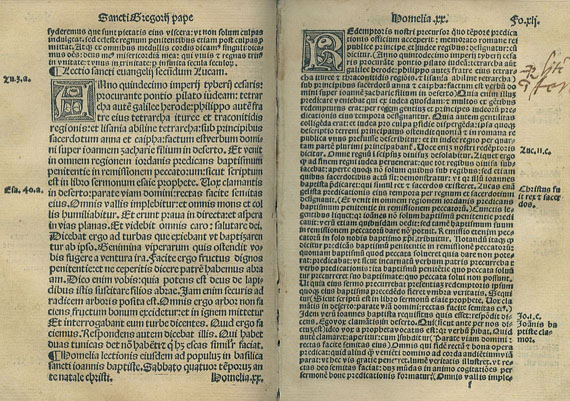 Gregor I., Papst - Homelie quadraginta. 1516