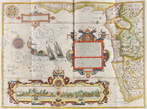 Jan Huygen van Linschoten - Navigatio ac itinerarium. 1599 - 