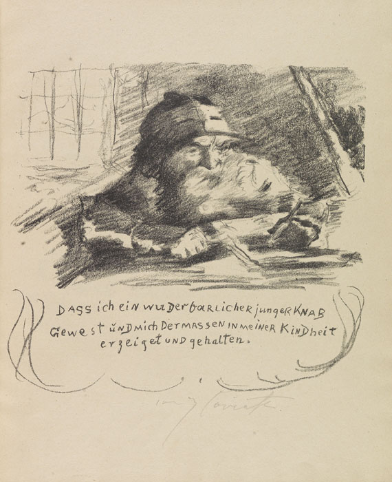 Lovis Corinth - Das Leben des Götz von Berlichingen. 1920.