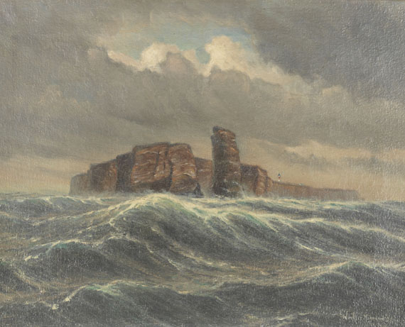 Carl Friedrich Winkler-Hagedorn - Vor Helgoland