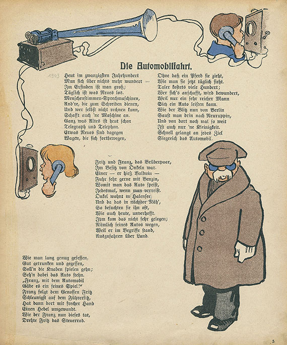 Schmidt, C. M. - Fritz und Franz. 1903. - Dabei: Der gute Doktor. Um 1906