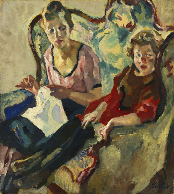 Leo Putz - Lisl und Buberl