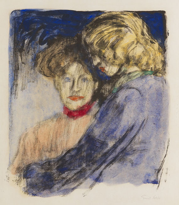 Emil Nolde - Junge Mädchen (Ada Nolde und Lis Vilstrup)