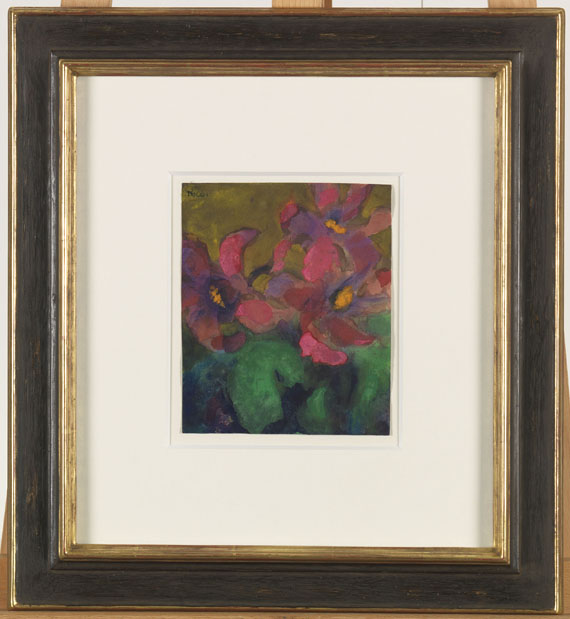 Emil Nolde - Alpenveilchen - Frame image