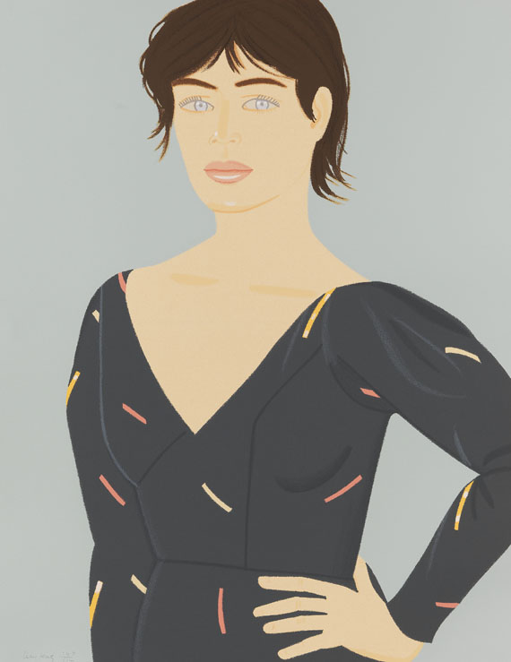 Alex Katz - Grey Dress