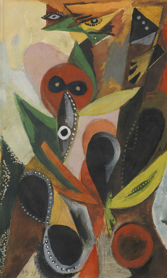 Ernst Wilhelm Nay - Musikantin