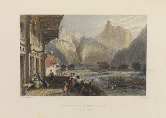 William Beattie - Switzerland Illustrated. 2 Bde., 1836.