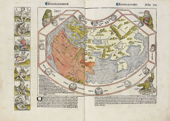Hartmann Schedel - Weltchronik. 1493. Cincinnius-Exemplar.