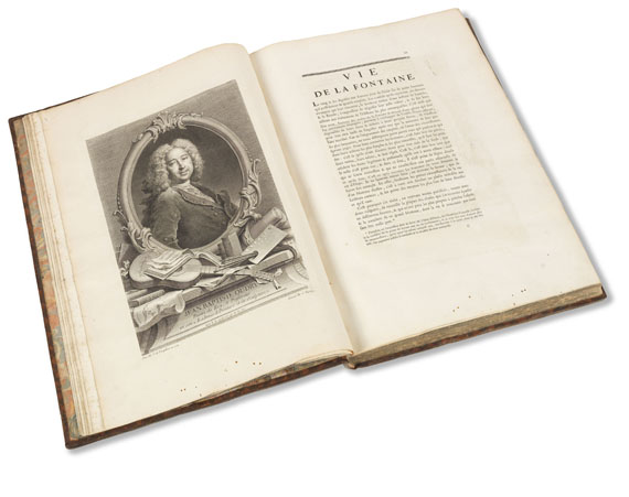 Jean de La Fontaine - Fables choisies. 4 Bde. 1755-59. - 