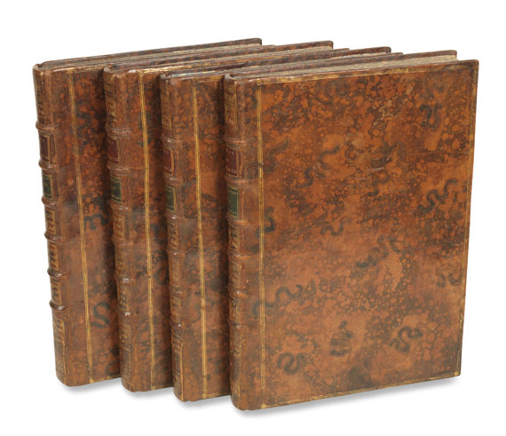 Jean de La Fontaine - Fables choisies. 4 Bde. 1755-59. - 