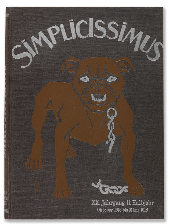   - Simplicissimus. 50 Bde. 1896ff.