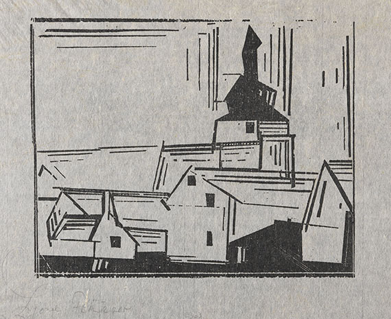 Lyonel Feininger - Kirche