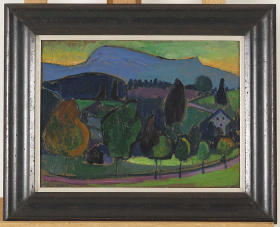 Gabriele Münter - Der blaue Berg - Frame image