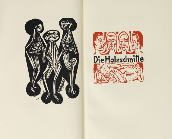 Ernst Ludwig Kirchner - Schiefler, G., Das graphische Werk. Band II. 1917-1927 - 